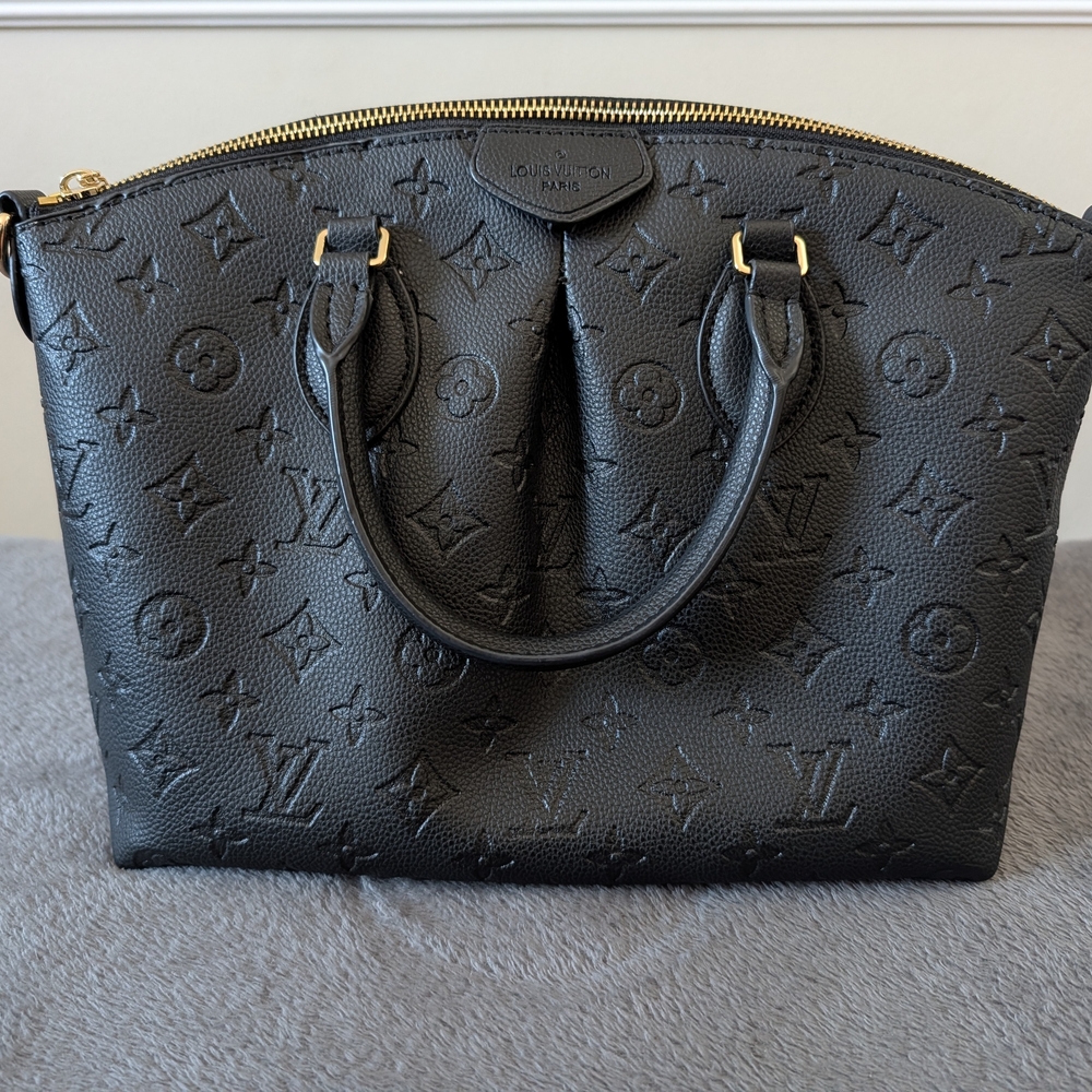 Black Embossed Bag